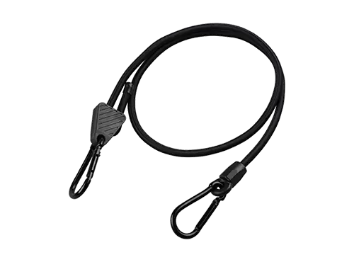 ALLROAD Bungee-Seil mit Karabinerhaken, 8 mm verstellbar
